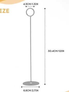 Set of 32 Tall Table Number Holders